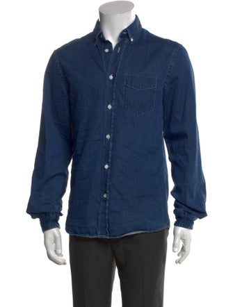 Acne Studios Long Sleeve Denim Shirt