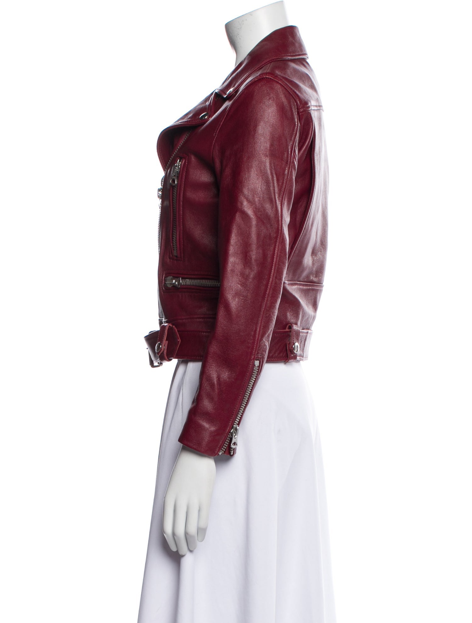 Acne Studios Leather Biker Jacket