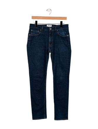 Acne Studios Mid-Rise Straight Leg Jeans
