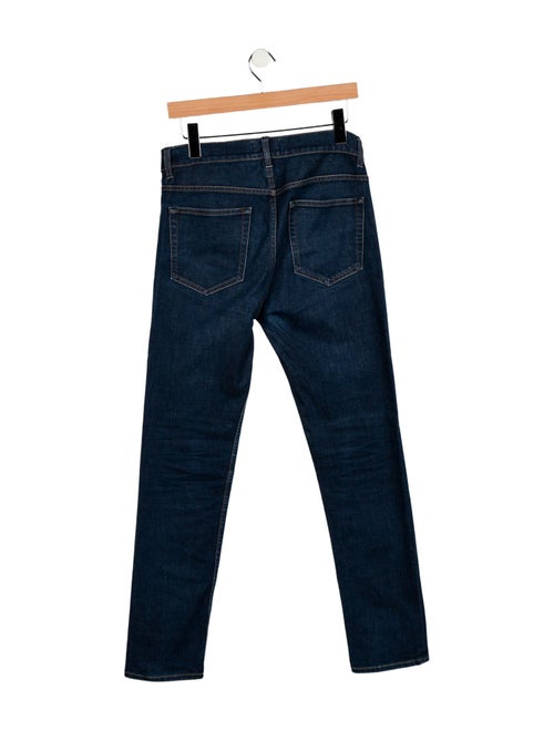 Acne Studios Mid-Rise Straight Leg Jeans