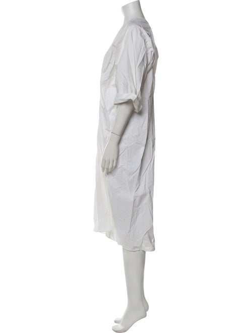 Acne Studios V-Neck Midi Length Dress