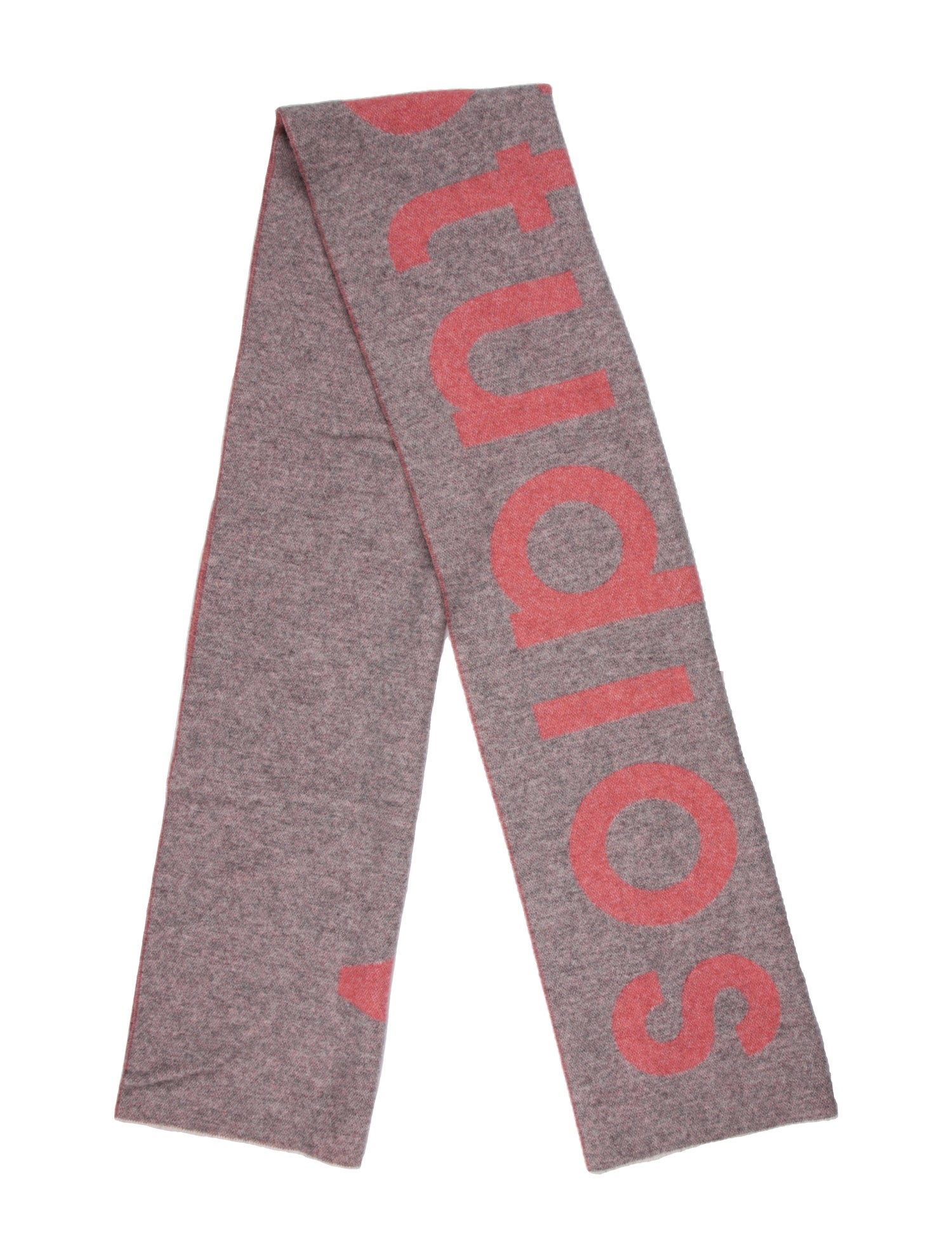 Acne Studios Wool Graphic Print Shawl