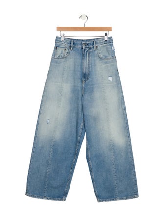 Acne Studios High-Rise Wide Leg Jeans
