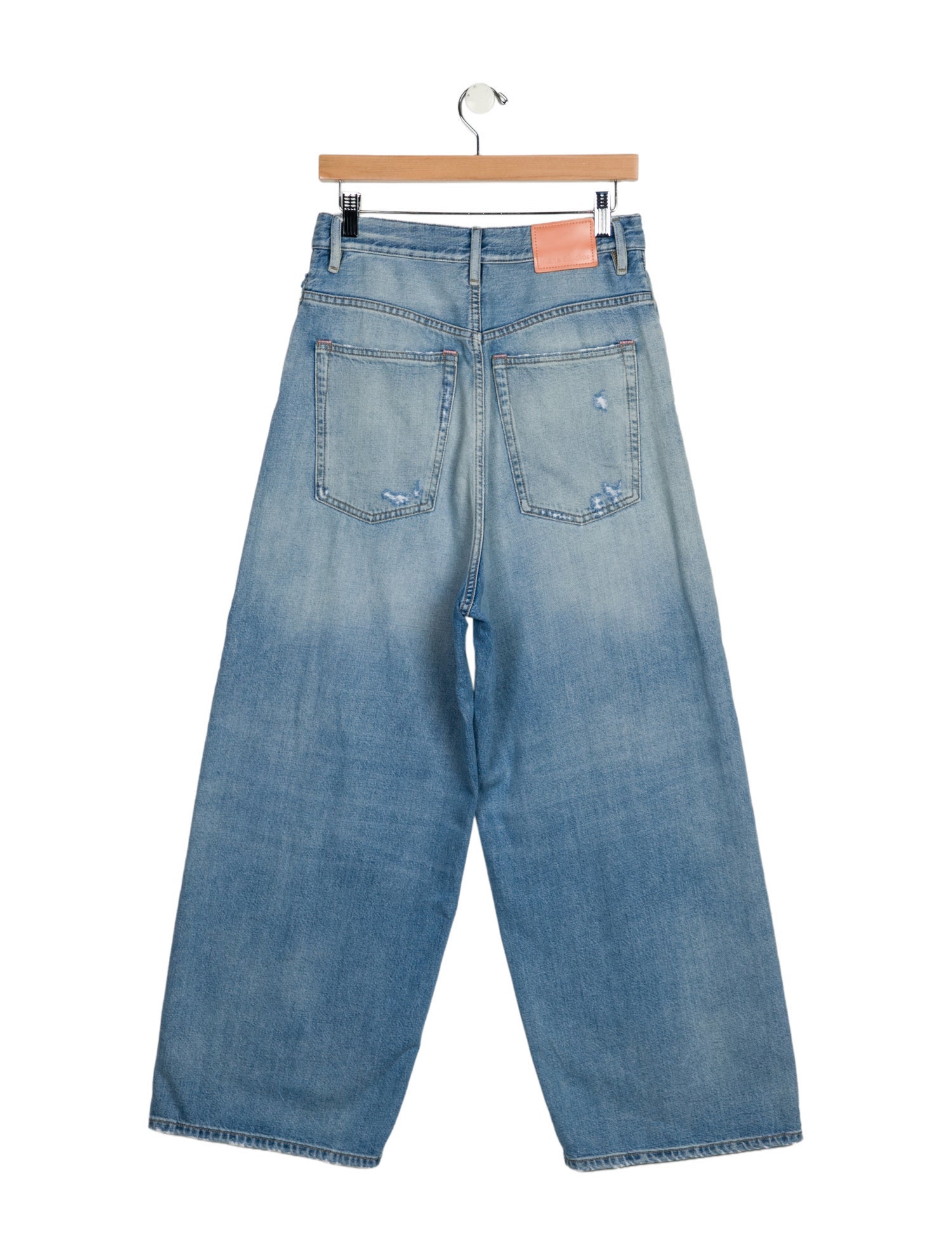 Acne Studios High-Rise Wide Leg Jeans