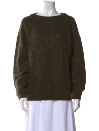 Acne Studios Nylon Bateau Neckline Sweater