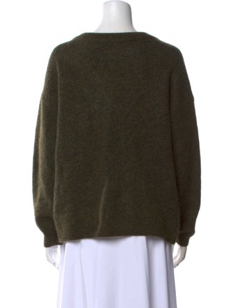 Acne Studios Nylon Bateau Neckline Sweater