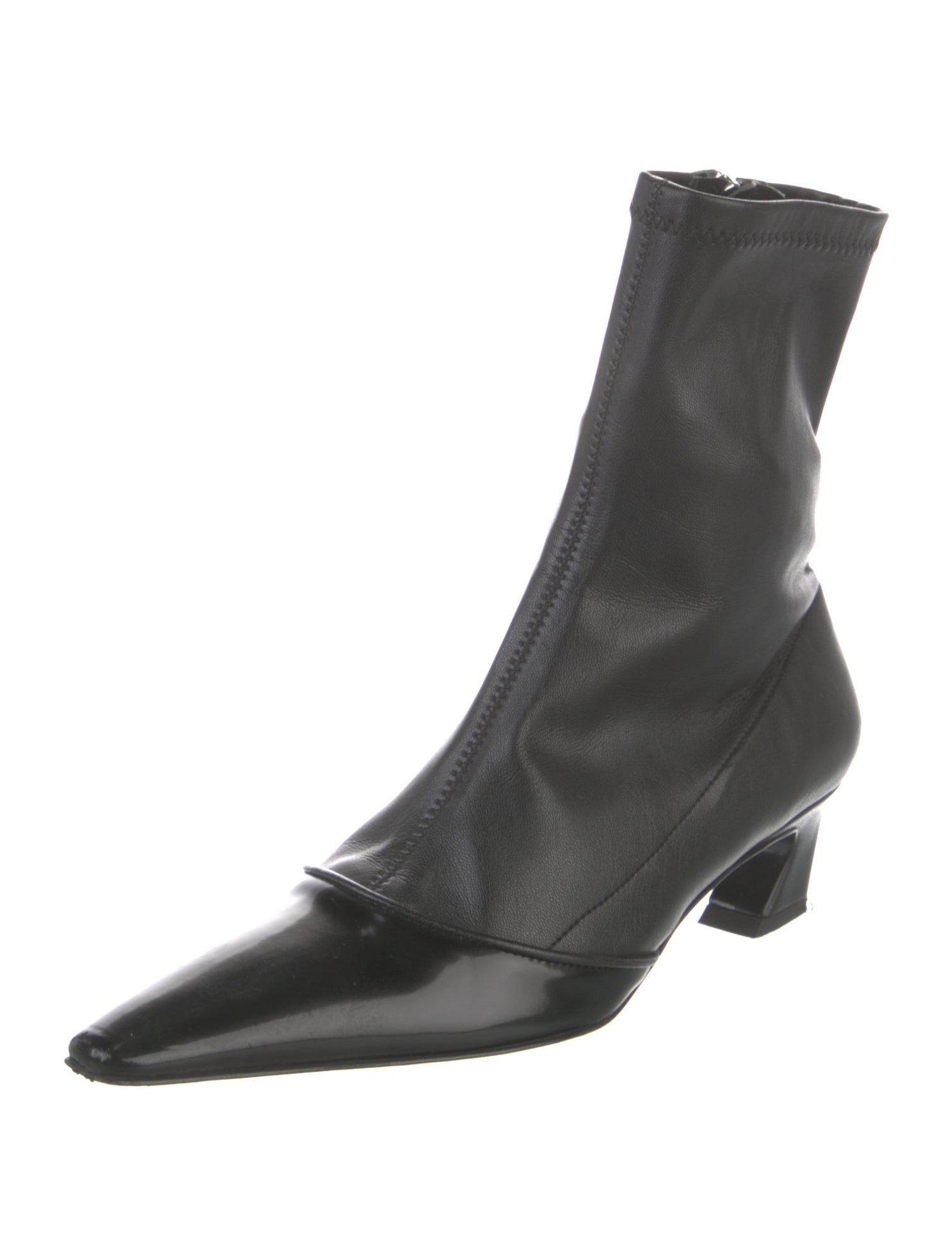 Acne Studios Leather Sock Boots
