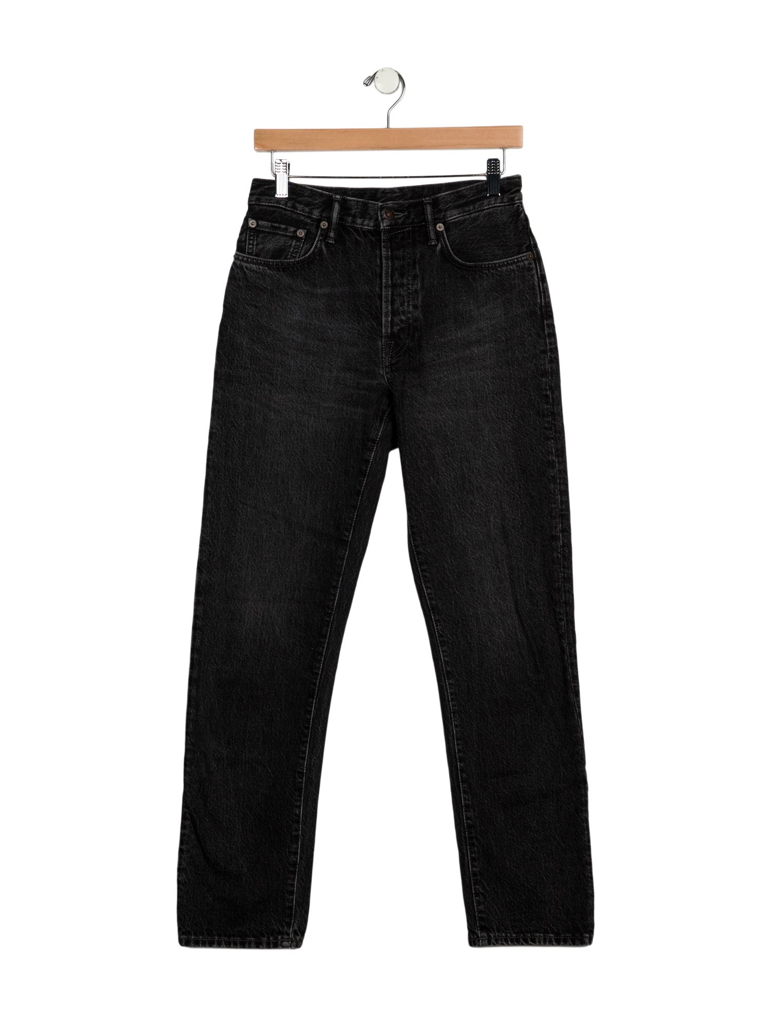 Acne Studios Mid-Rise Straight Leg Jeans