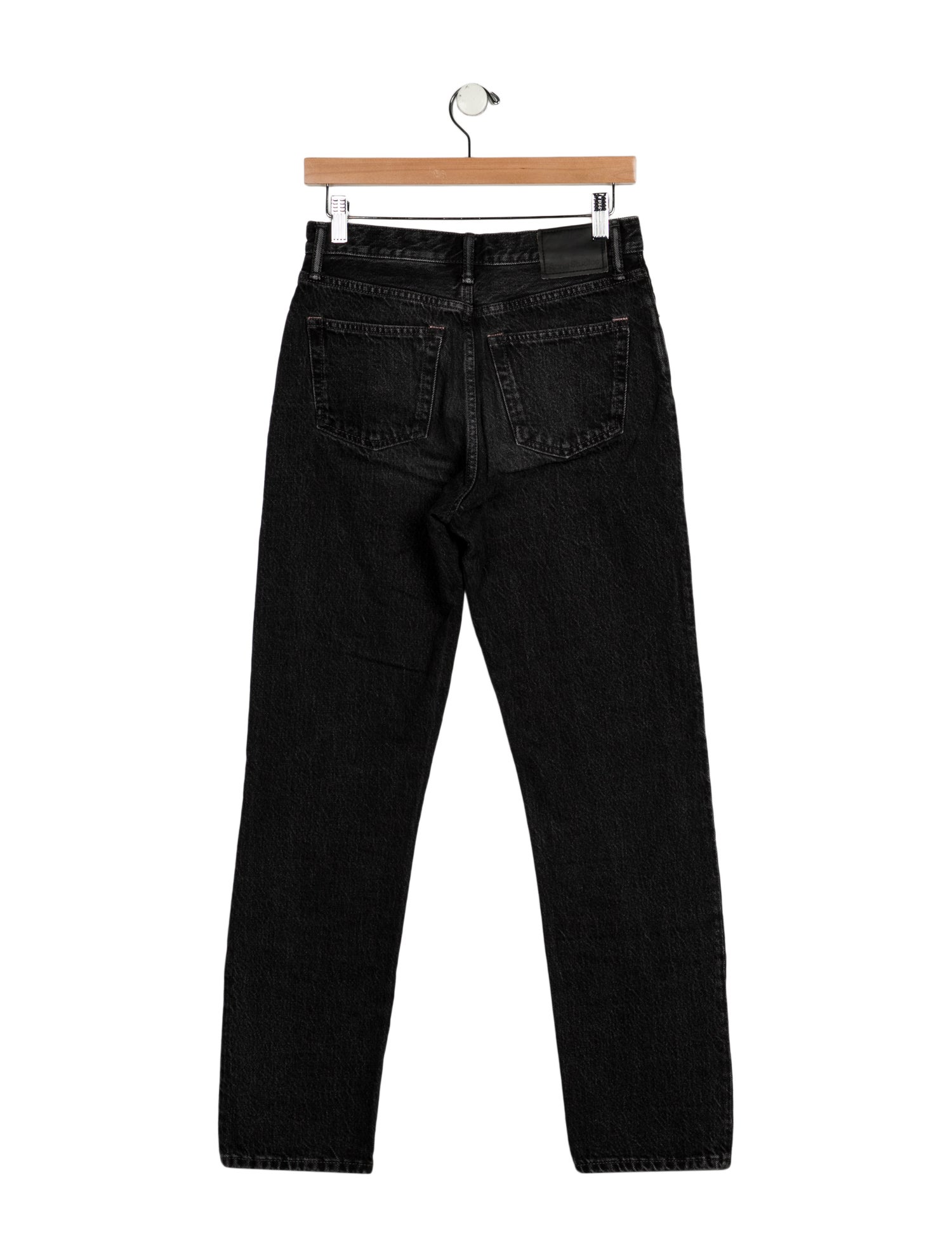 Acne Studios Mid-Rise Straight Leg Jeans