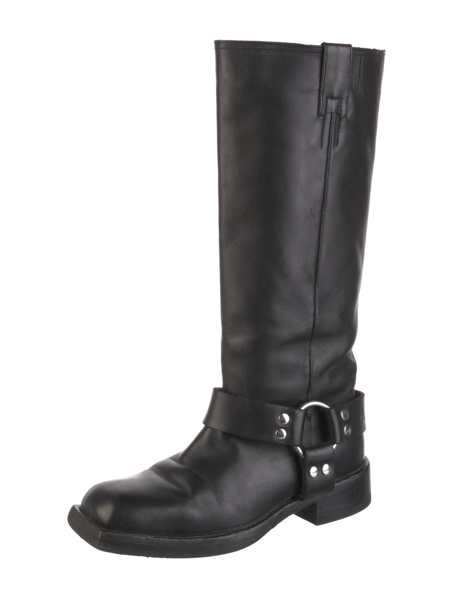 Acne Studios Leather Riding Boots