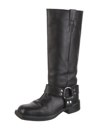 Acne Studios Leather Riding Boots