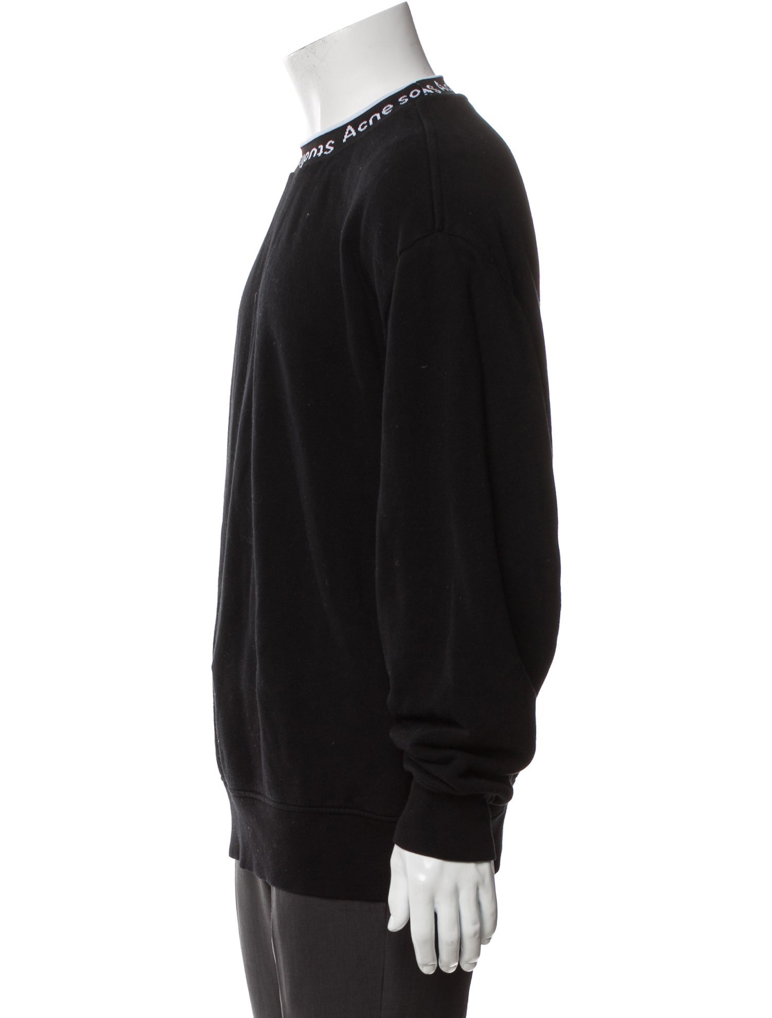 Acne Studios Crew Neck Long Sleeve Sweatshirt