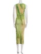 Acne Studios Printed Long Dress
