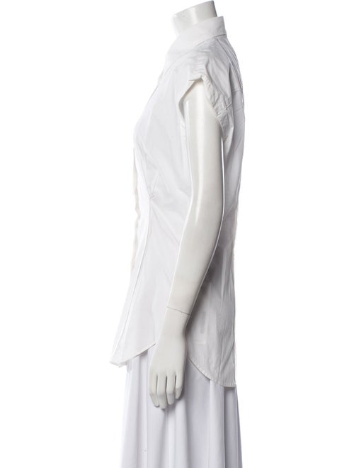 Acne Studios Short Sleeve Button-Up Top