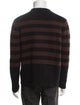 Acne Studios Striped Mock Neck Pullover