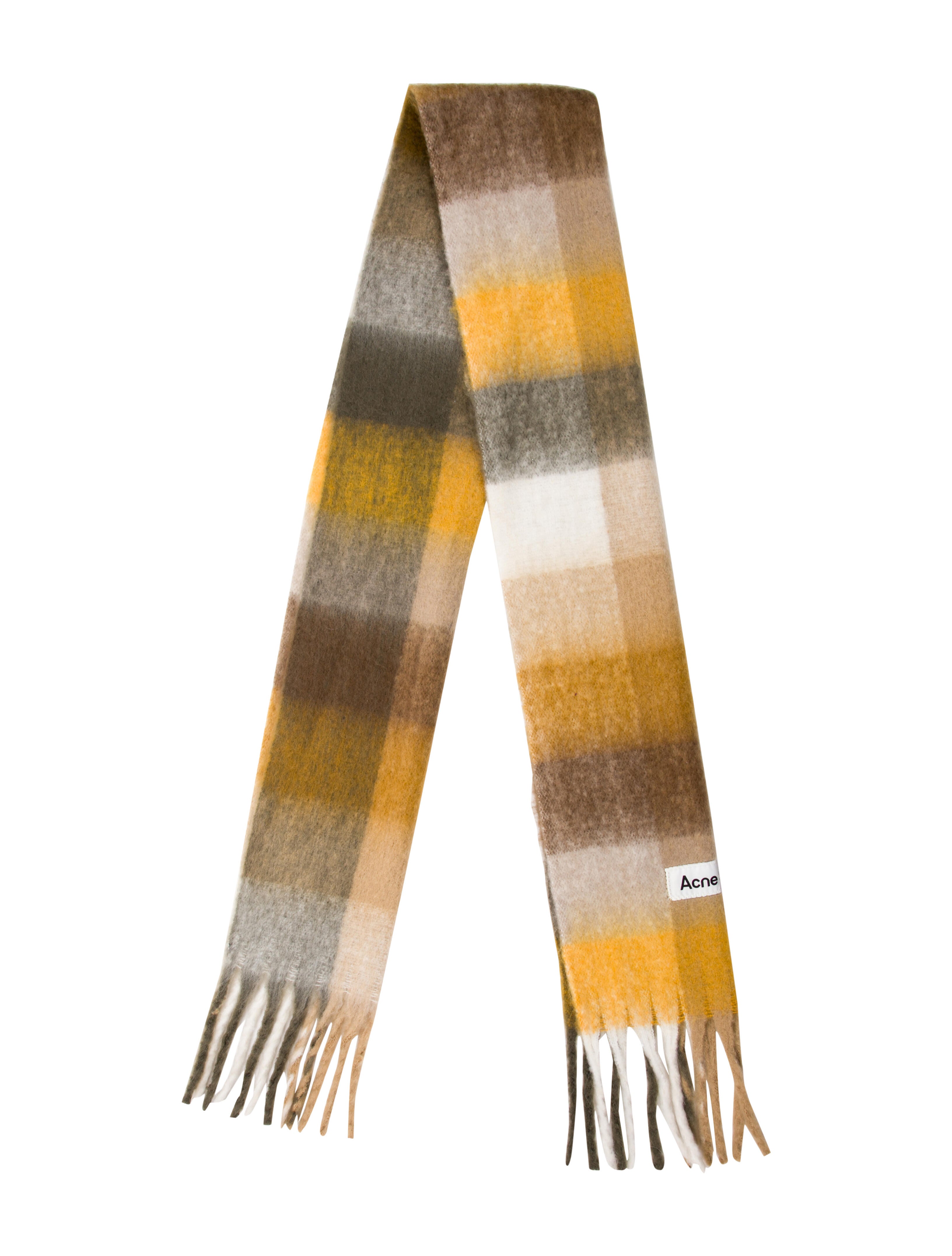 Acne Studios Wool Striped Scarf w/ Tags
