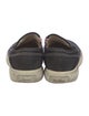 Acne Studios Canvas Distressed Accents Espadrille Sneakers