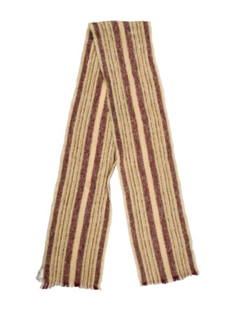 Acne Studios Alpaca Striped Scarf