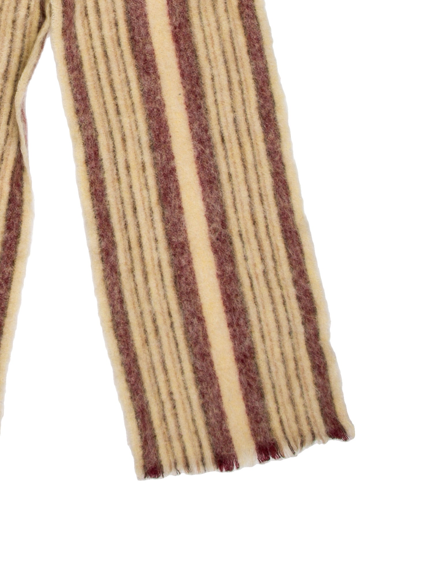 Acne Studios Alpaca Striped Scarf