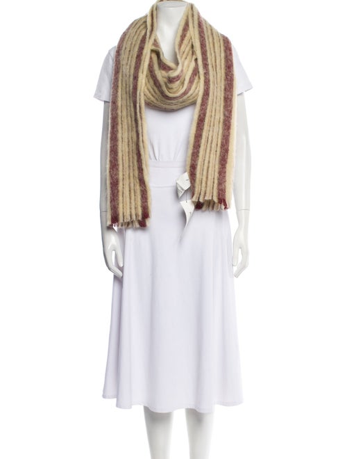 Acne Studios Alpaca Striped Scarf
