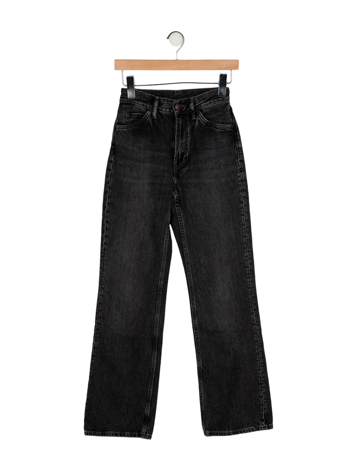 Acne Studios Mid-Rise Wide Leg Jeans