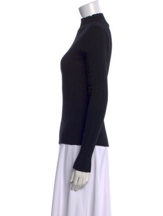 Acne Studios Mock Neck Long Sleeve Top