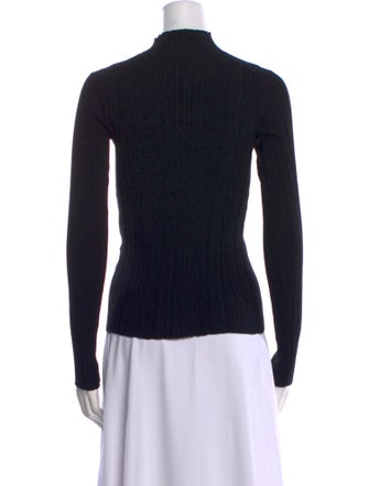 Acne Studios Mock Neck Long Sleeve Top
