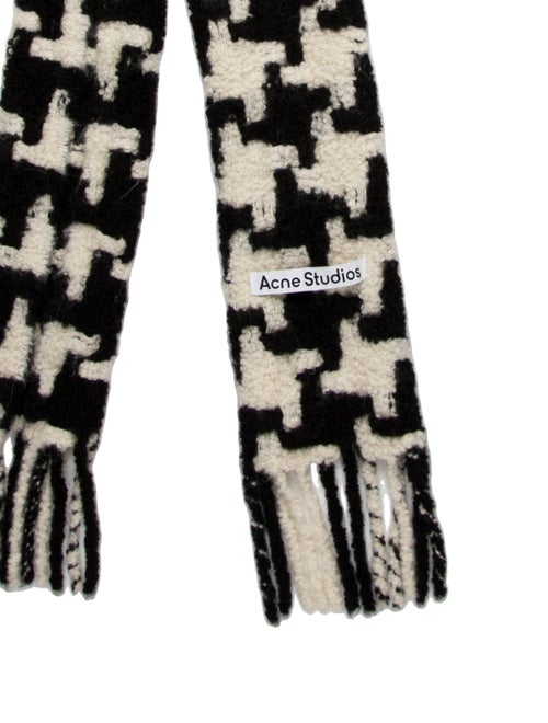 Acne Studios Alpaca Printed Scarf