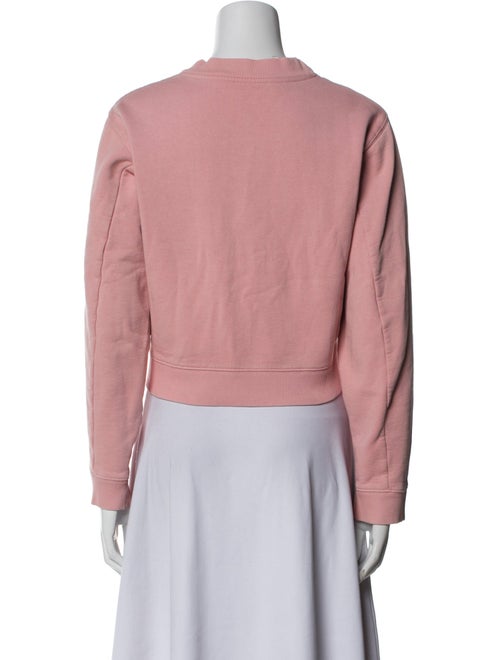 Acne Studios Mock Neck Long Sleeve Sweatshirt