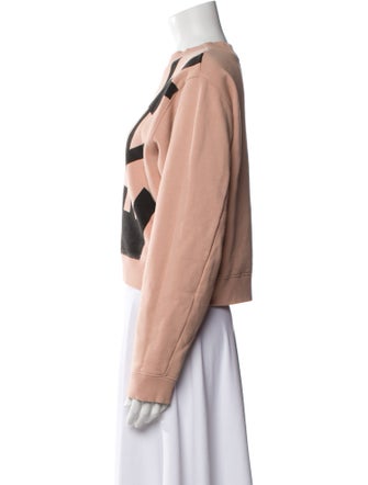 Acne Studios Graphic Print Crew Neck Sweatshirt