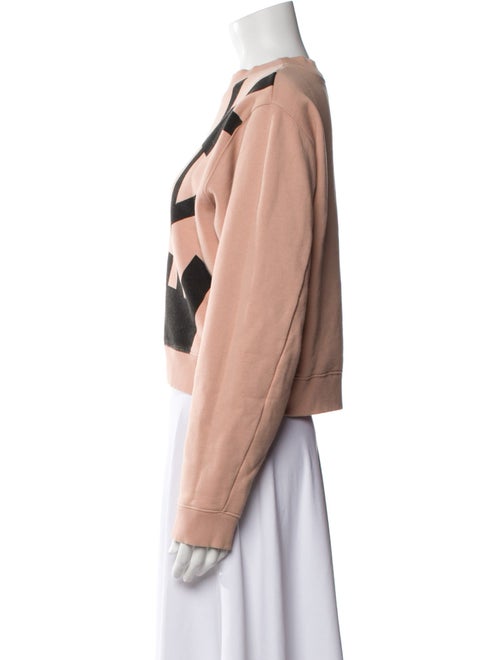 Acne Studios Graphic Print Crew Neck Sweatshirt