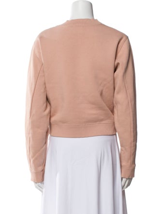 Acne Studios Graphic Print Crew Neck Sweatshirt