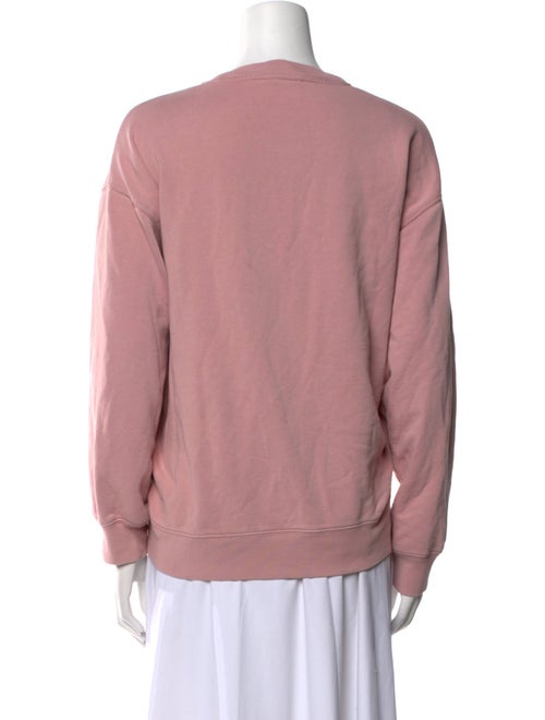 Acne Studios Graphic Print Crew Neck Sweatshirt