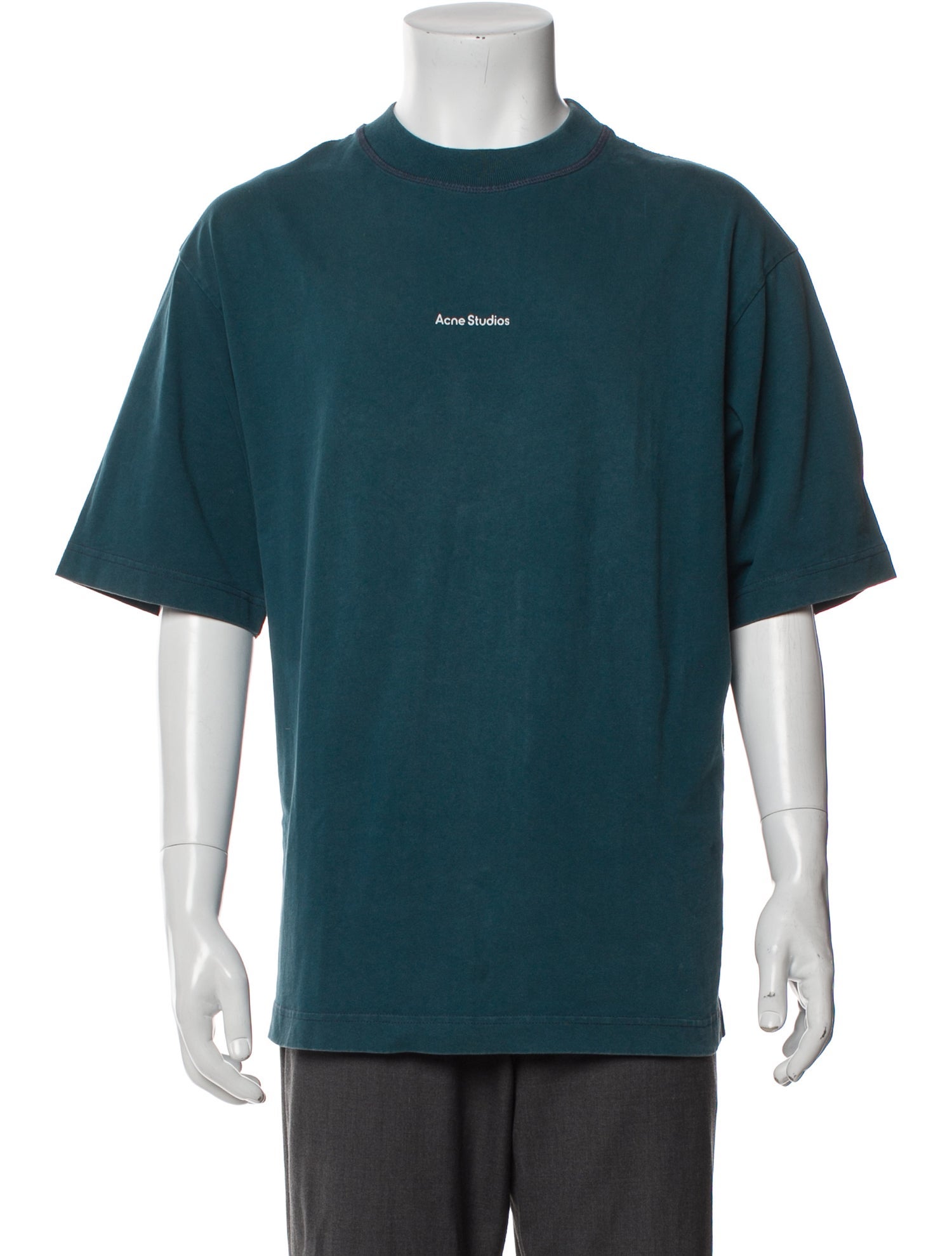 Acne Studios Graphic Print Crew Neck T-Shirt