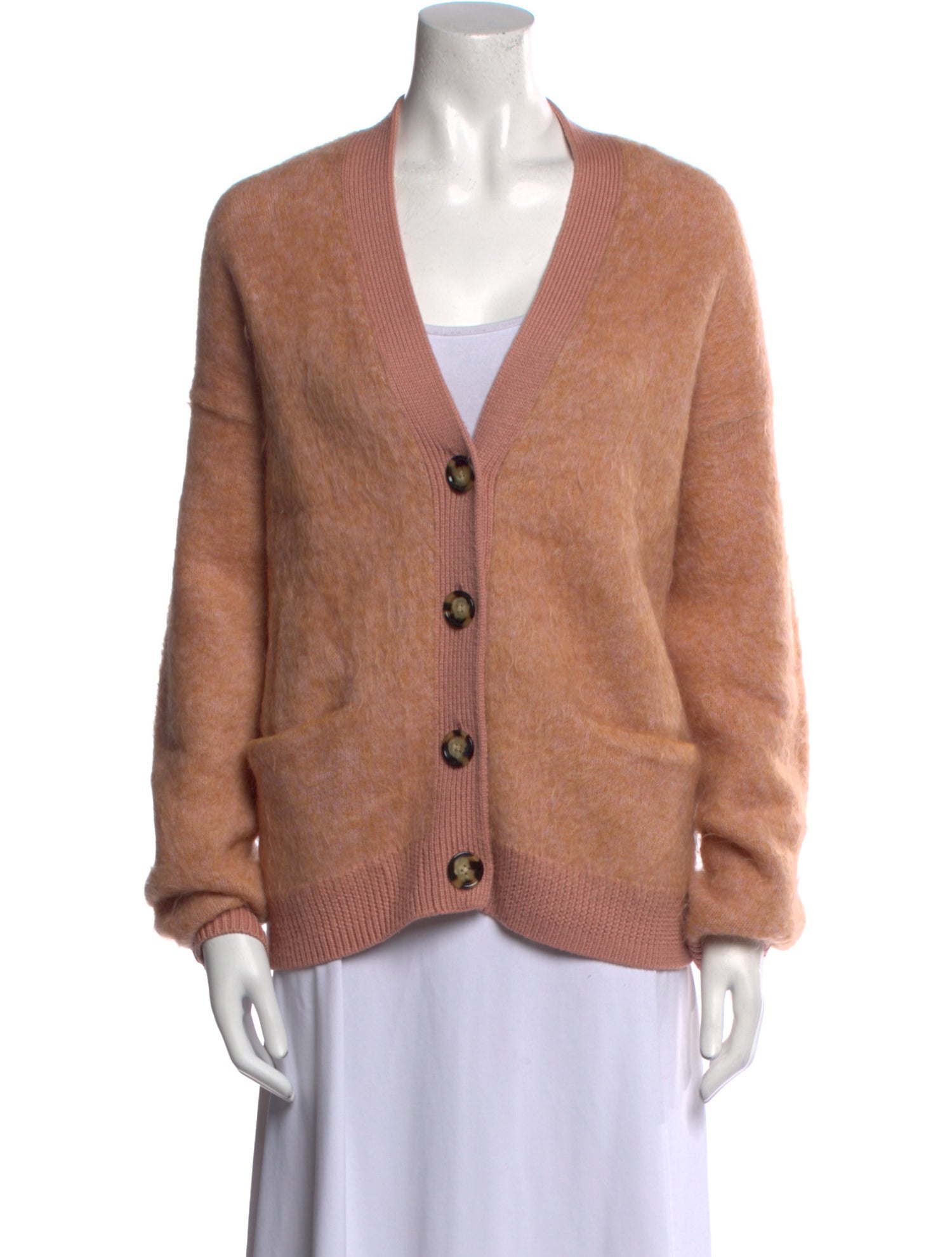 Acne Studios Mohair V-Neck Sweater