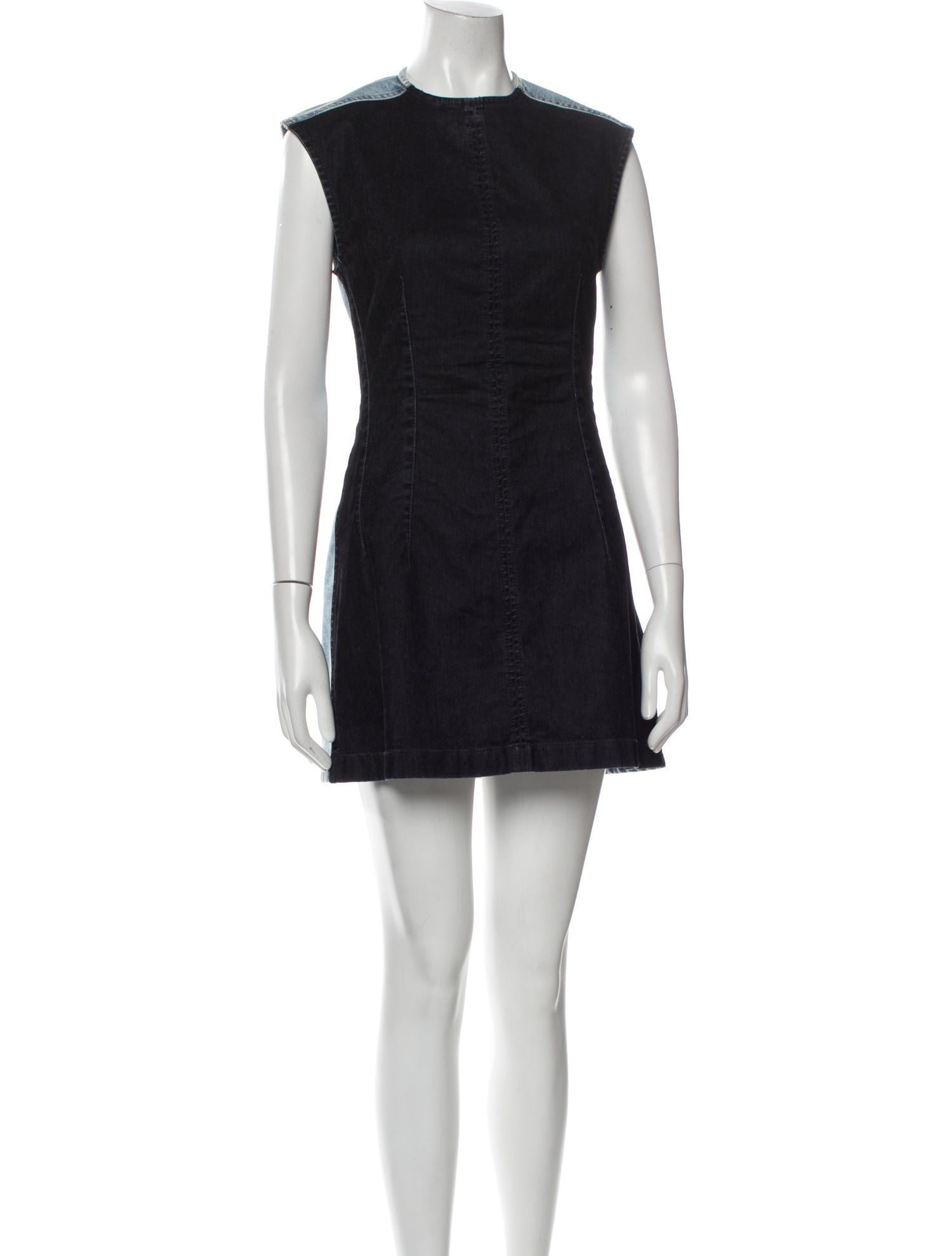 Acne Studios Crew Neck Mini Dress