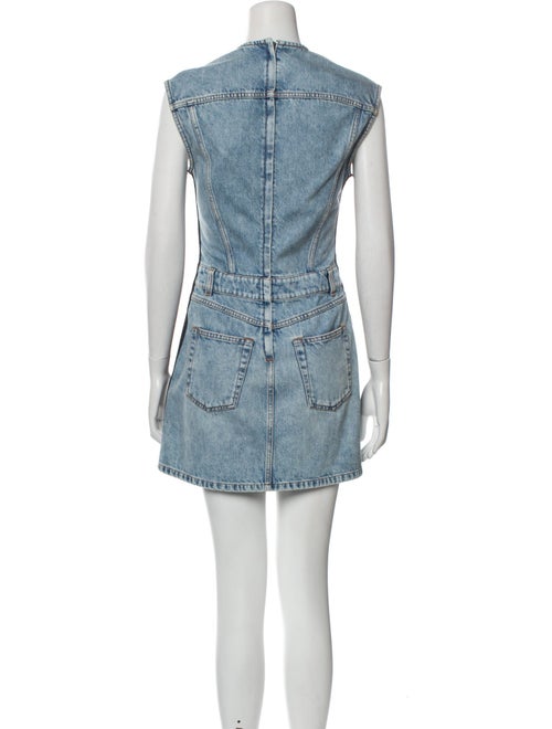 Acne Studios Crew Neck Mini Dress