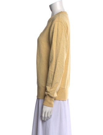 Acne Studios Crew Neck Long Sleeve Sweatshirt