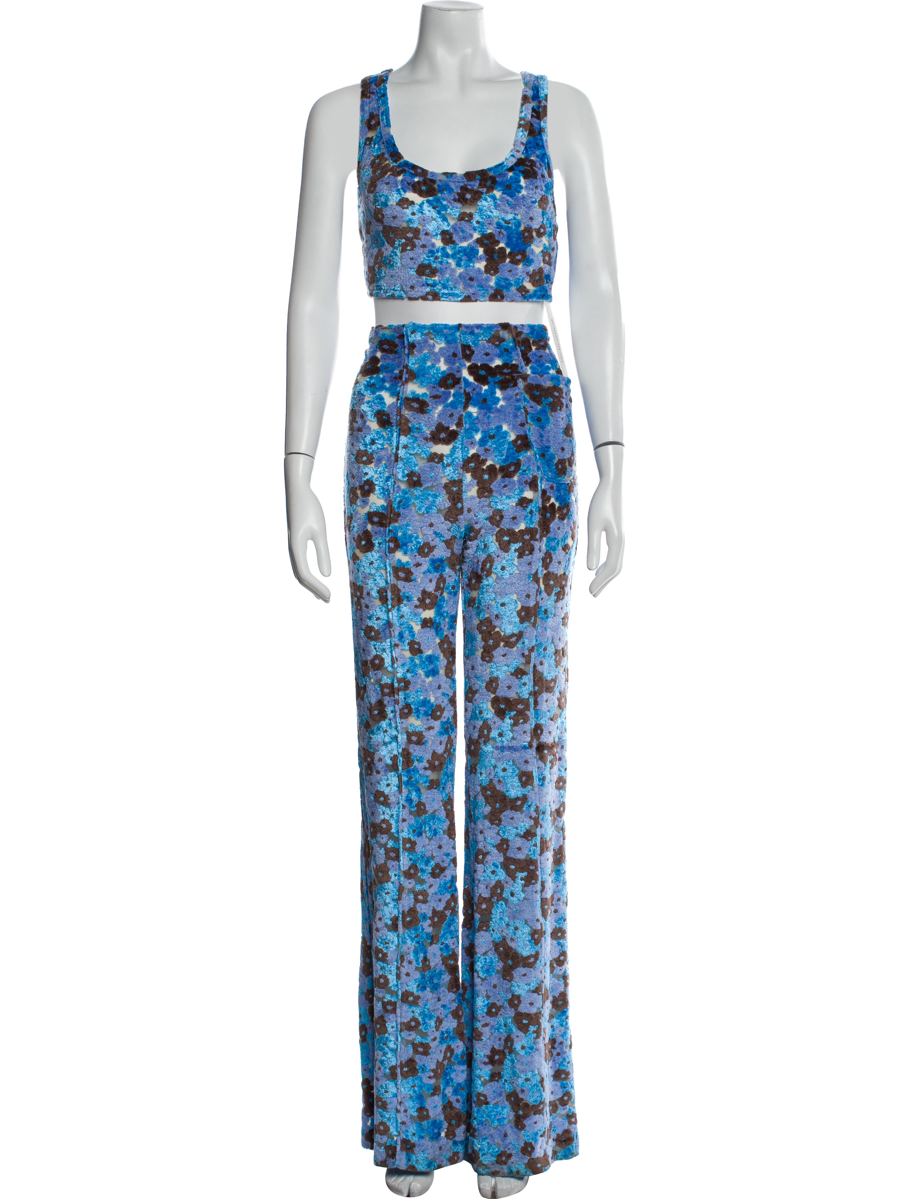 Acne Studios Patterned Pant Set