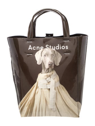 Acne Studios Patent Leather Top Handle Bag