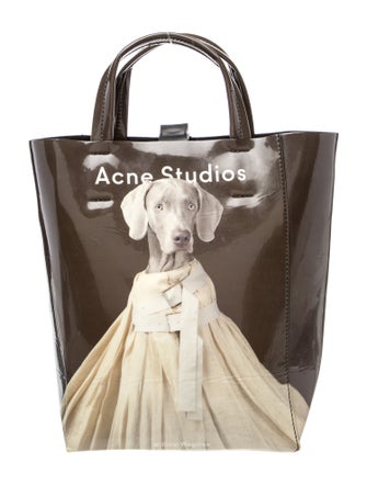 Acne Studios Patent Leather Top Handle Bag