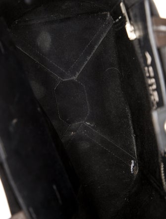 Acne Studios Patent Leather Top Handle Bag