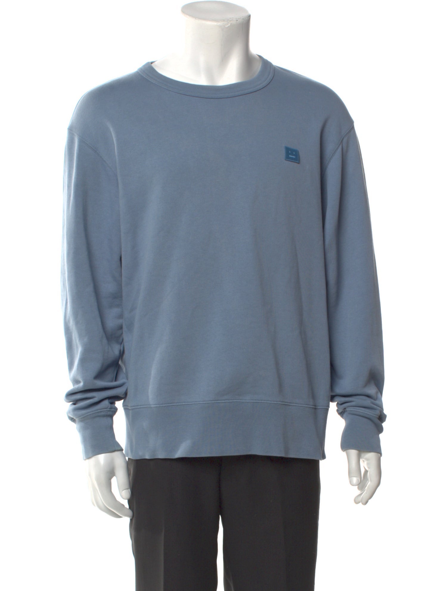Acne Studios Crew Neck Long Sleeve Sweatshirt