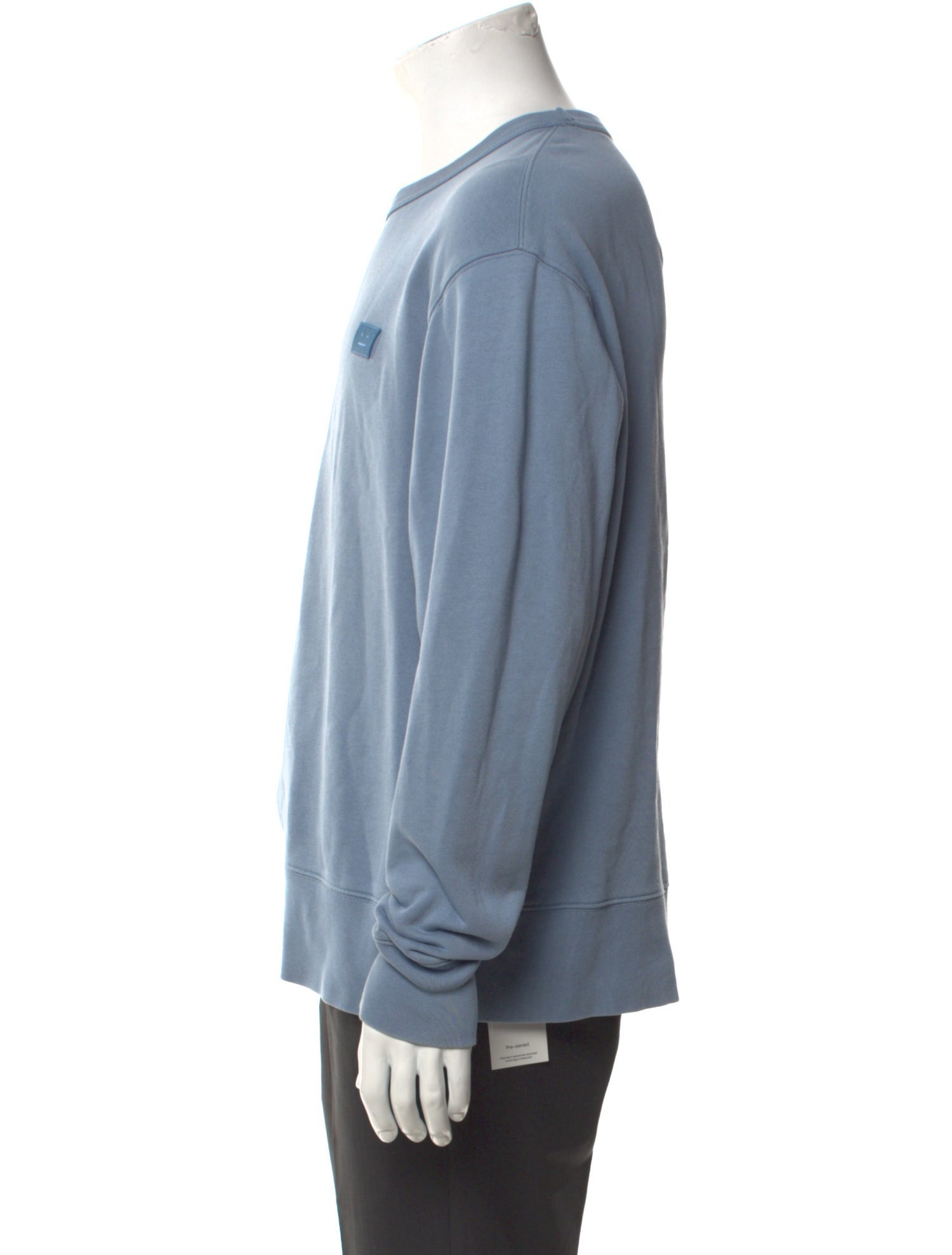 Acne Studios Crew Neck Long Sleeve Sweatshirt