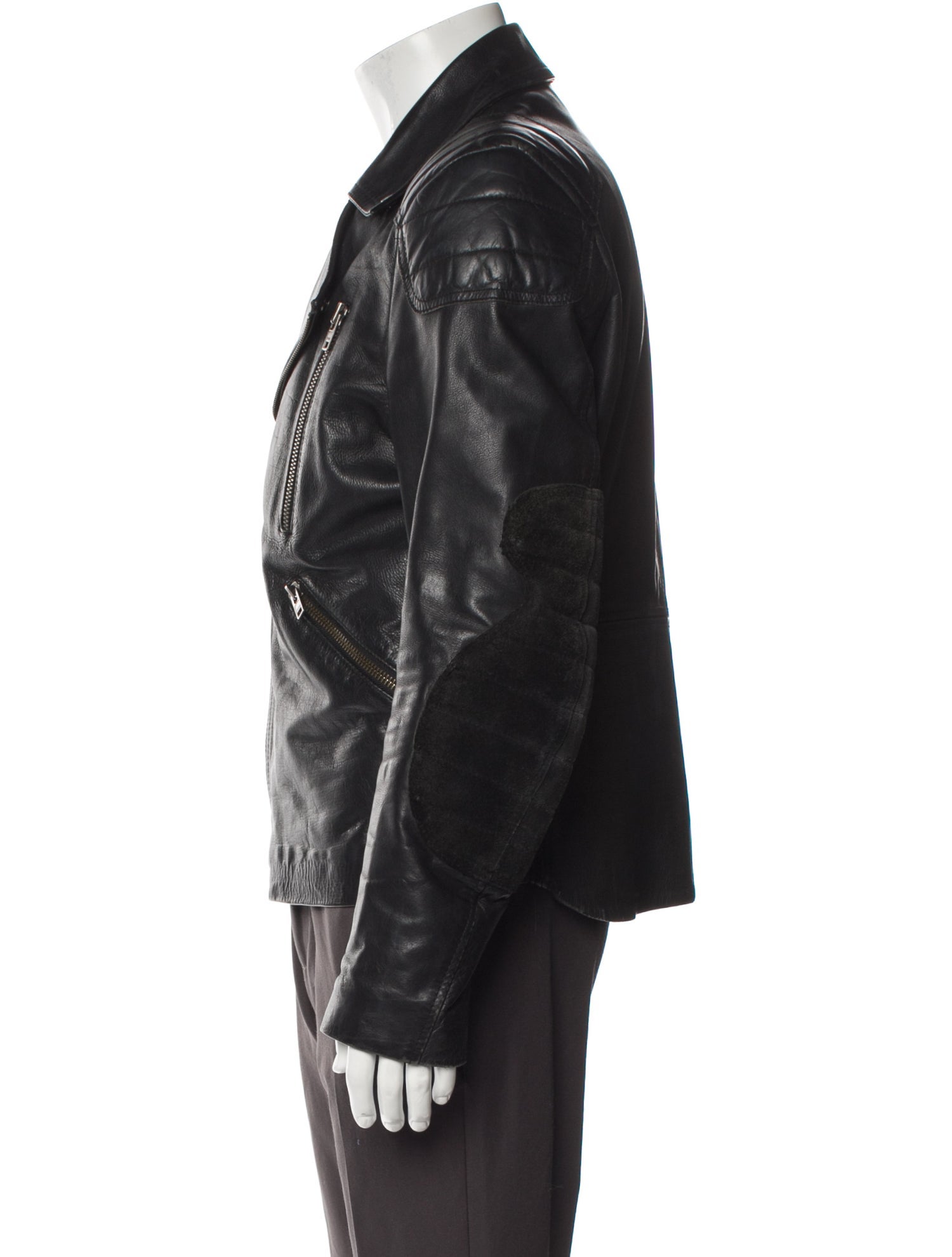Acne Studios Leather Moto Jacket