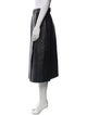 Acne Studios Lamb Leather Midi Length Skirt