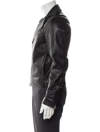 Acne Studios Calf Leather Moto Jacket