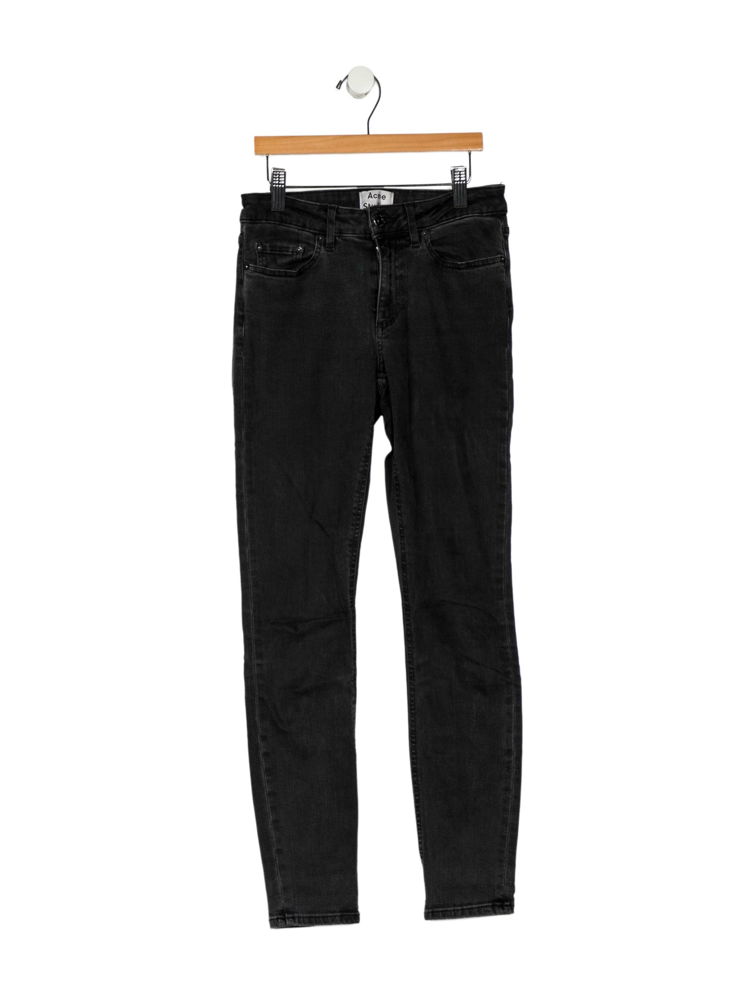 Acne Studios High-Rise Skinny Leg Jeans