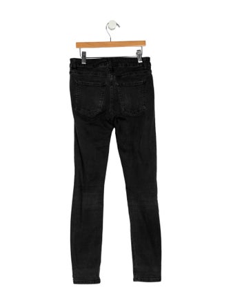 Acne Studios High-Rise Skinny Leg Jeans