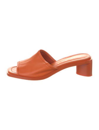 Acne Studios Leather Slides